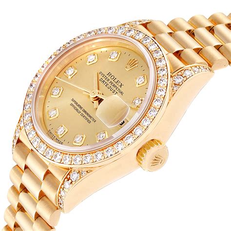 women presidential rolex|ladies 26mm Rolex datejust president.